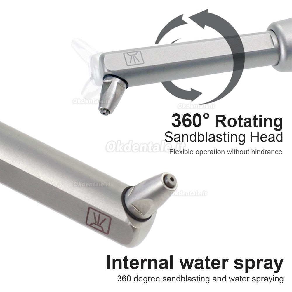 Micro sabbiatrice intraorale dentale in ossido di alluminio (compatibile con attacco NSK Phatelus PTL)